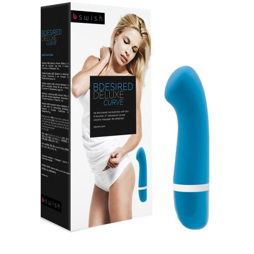 Bdesired Deluxe Curve Blue Lagoon - Premium Vibrator
