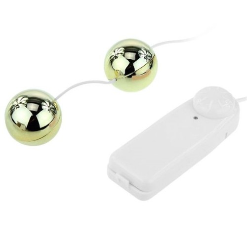 Baile Golden Chinese Balls Vibrator for Enhanced Pleasure