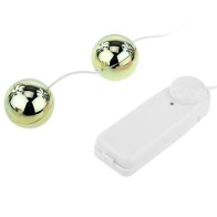 Baile Golden Chinese Balls Vibrator for Enhanced Pleasure