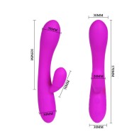 Pretty Love Vibrador Inteligente Victor con Estimulador Clítoris