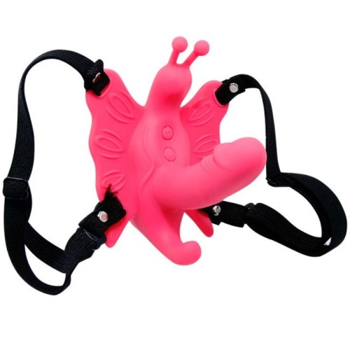 Baile - Arnés Vibrador Con Diseño De Mariposa