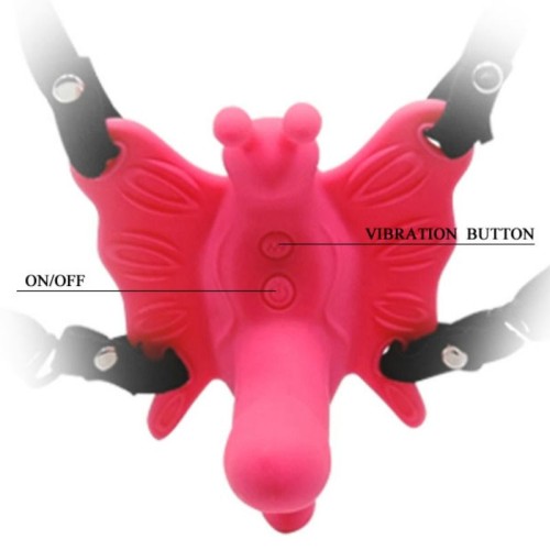 Baile Butterfly Harness with Remote Control for Couples