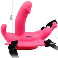 Baile Butterfly Harness with Remote Control for Couples