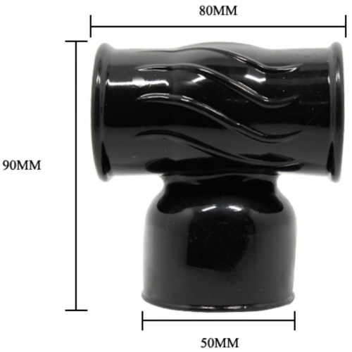 Power Head Interchangeable Head for Enhanced Male Stimulation