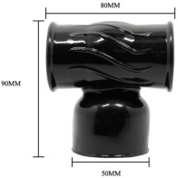 Power Head Interchangeable Head for Enhanced Male Stimulation