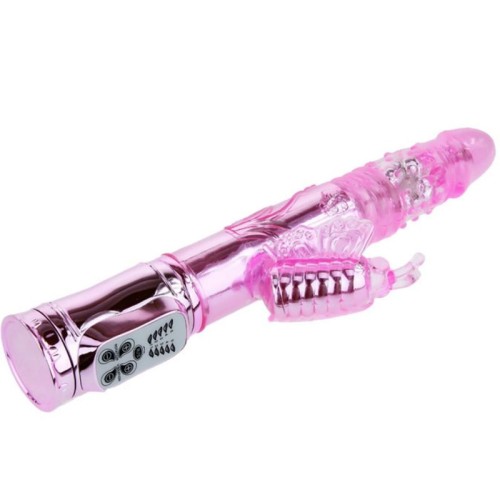 Throbbing Butterfly Rechargeable Rabbit Vibrator