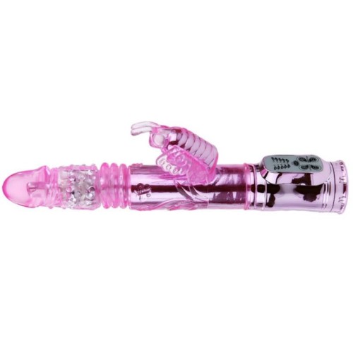 Throbbing Butterfly Rechargeable Rabbit Vibrator