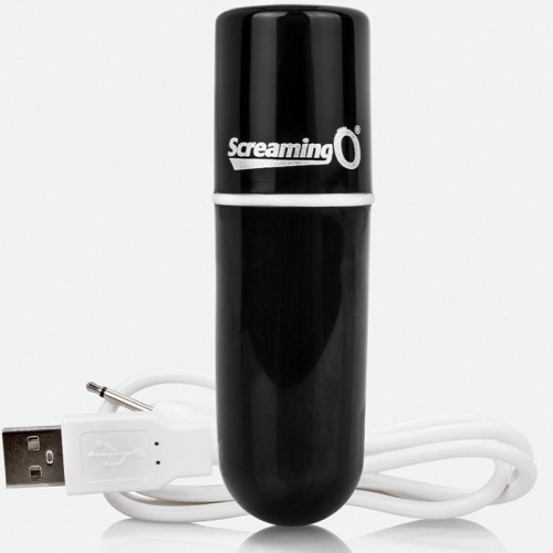 Vooom Rechargeable Bullet Vibrator Black