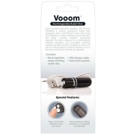 Vooom Rechargeable Bullet Vibrator Black