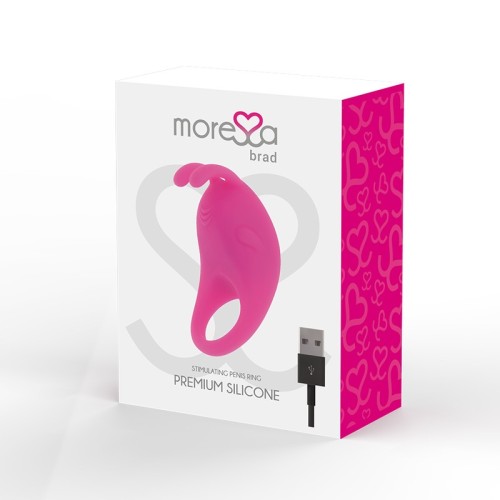 Brad Premium Rechargeable Silicone Ring for Enhanced Pleasure