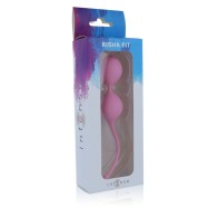 Intense Kisha Fit Silicone Kegel Balls Pink