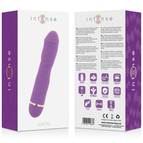 Intense Airon Silicone Vibrator with 20 Vibrating Speeds