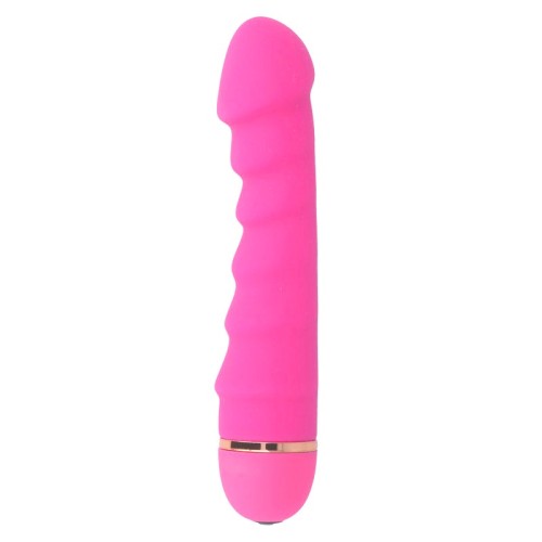 Intense Pink Silicone Vibrator - 20 Speeds for Ultimate Pleasure