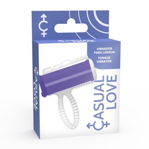 Ring Vibrador Lengua Lila Sensación