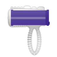 Ring Vibrator with Tongue Lilac Sensation