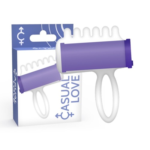 Purple Casual Finger Stimulator for Pleasure