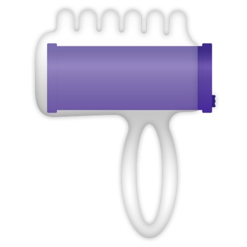 Purple Casual Finger Stimulator for Pleasure