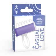 Purple Casual Finger Stimulator for Pleasure