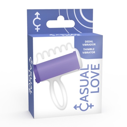 Purple Casual Finger Stimulator for Pleasure