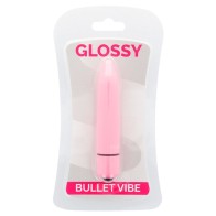Glossy Thin Vibrator for Versatile Pleasure