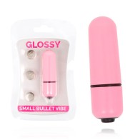 Glossy Small Vibrating Bullet for Travel Fun