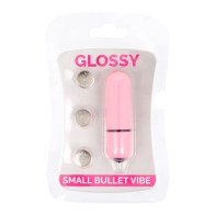 Glossy Small Vibrating Bullet for Travel Fun