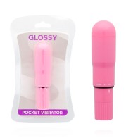 Glossy Pink Pocket Vibrator