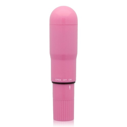 Glossy Pink Pocket Vibrator