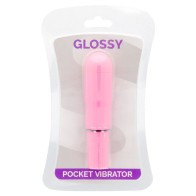 Glossy Pink Pocket Vibrator