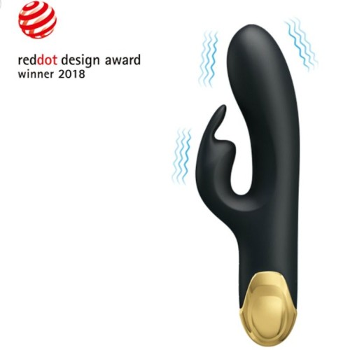 Pretty Love Smart Double Pleasure Vibrator with USB Recharge