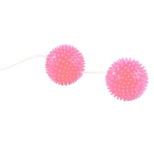 Baile Textured Kegel Balls Pink 3.6 cm