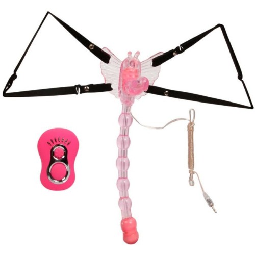 Baile Butterfly Strap On for Triple Stimulation