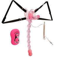 Baile Butterfly Strap On for Triple Stimulation