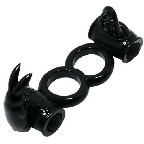 Baile Double Ring with Double Rabbit