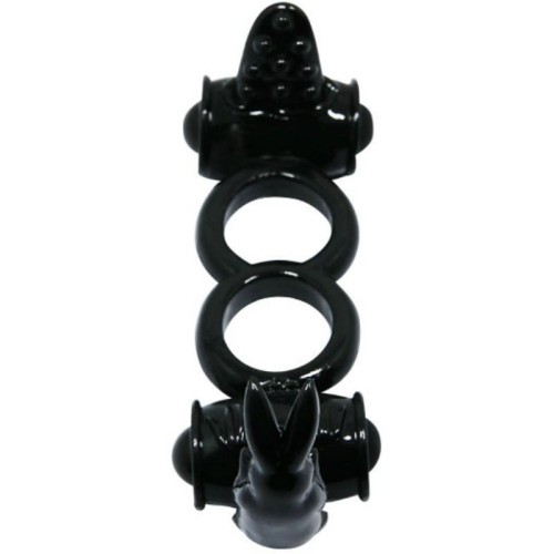 Baile Double Ring with Double Rabbit