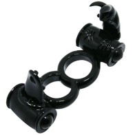 Baile Double Ring with Double Rabbit