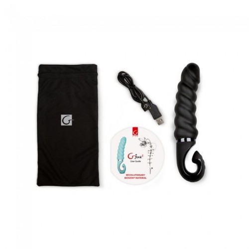 G-jack 2 Vibrating Black Dildo