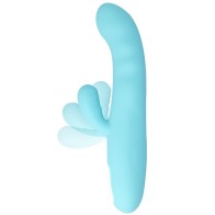 Eiffel Rotating Vibrator Turquoise for Dual Stimulation