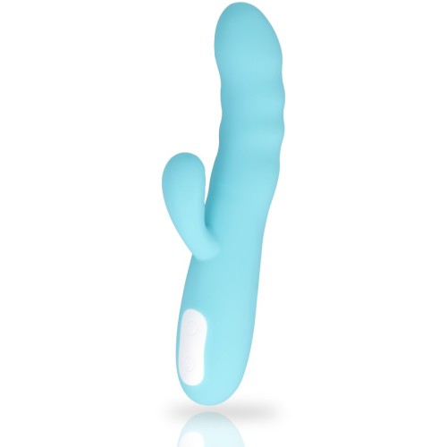 Eiffel Rotating Vibrator Turquoise for Dual Stimulation