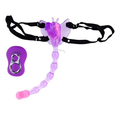 Vibrador Mariposa con Correas para Placer Intenso