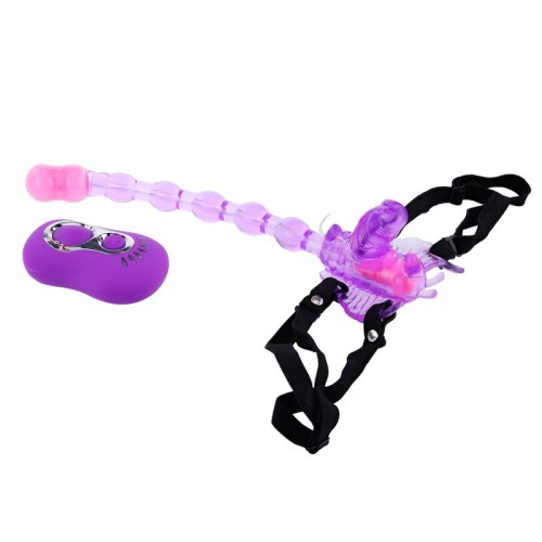 Butterfly Strap On Vibrator for Intense Pleasure