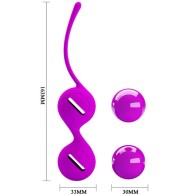 Pretty Love Orgasmic Kegel Balls Purple for Tightening