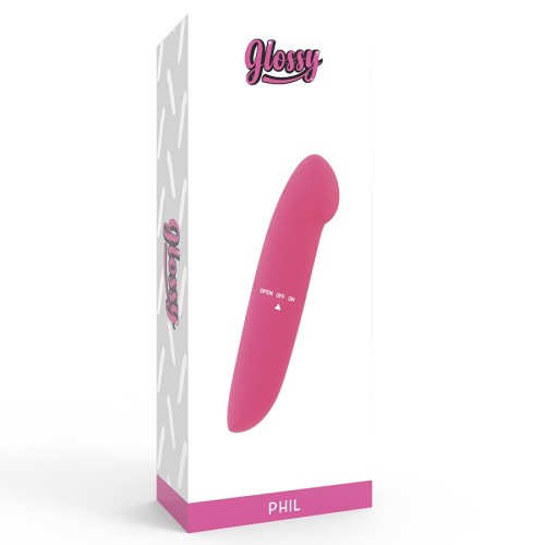 Vibrador Phil Rosa - Amigable para Viajes