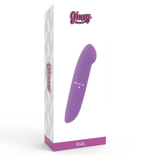 Phil Purple Travel Vibrator