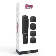 Pocket Kurt Masajeador Negro - Relajación Portátil