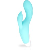 Dresde Turquoise G-Spot and Clitoral Vibrator