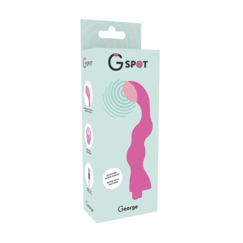 Rechargeable G-Spot Vibrator George Pink