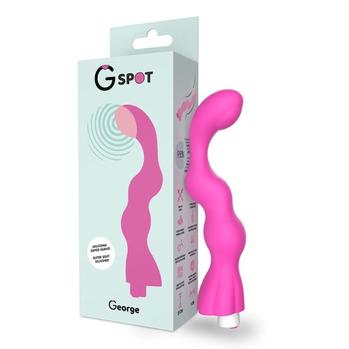 Rechargeable G-Spot Vibrator George Pink