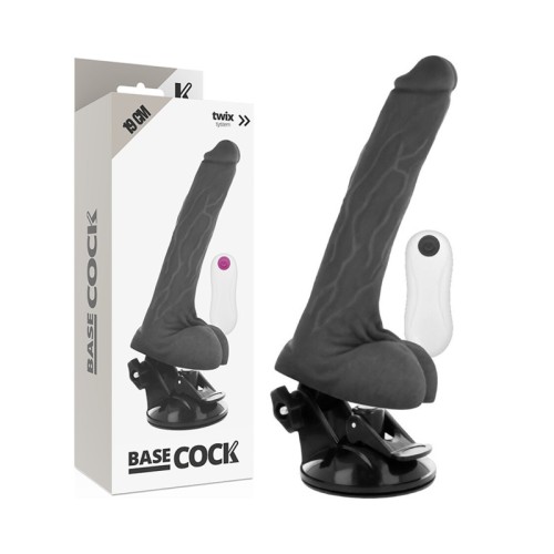 BASECOCK Realistic Remote Control Vibrator 19 cm