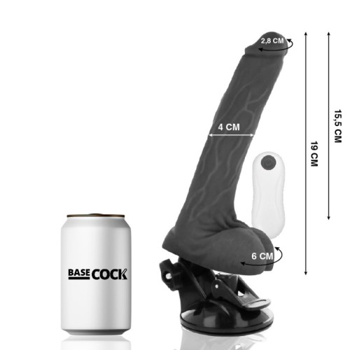 BASECOCK Realistic Remote Control Vibrator 19 cm